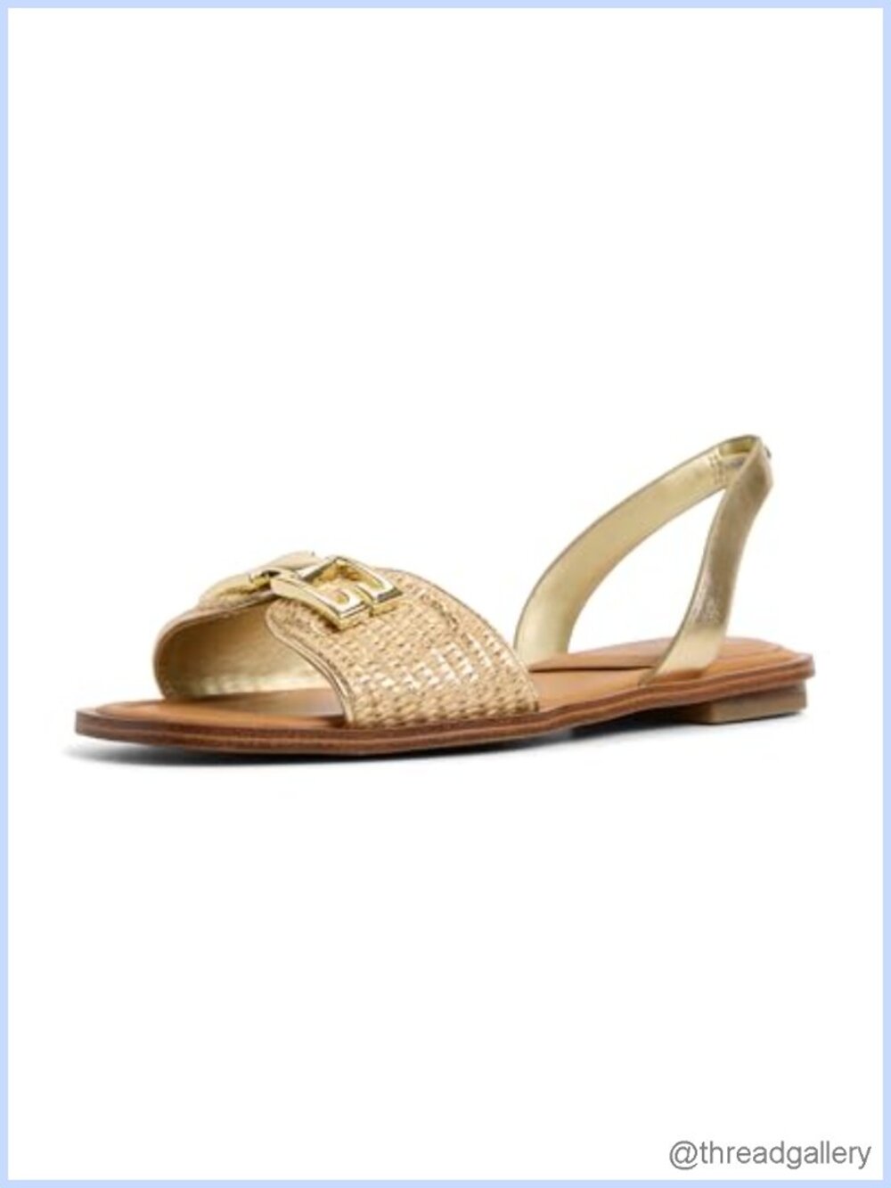 ALDO Agreinwan Slide Flat Sandals Square Toe Slip On